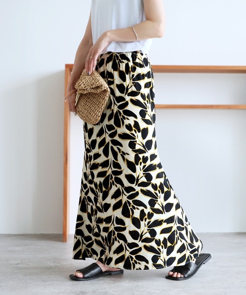 reca（レカ）の「柄マーメードスカート（スカート・レディース・グリーン/ブラック・M/L）」の9枚目の写真