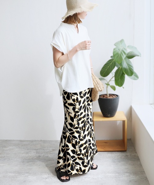 reca（レカ）の「柄マーメードスカート（スカート・レディース・グリーン/ブラック・M/L）」の6枚目の写真