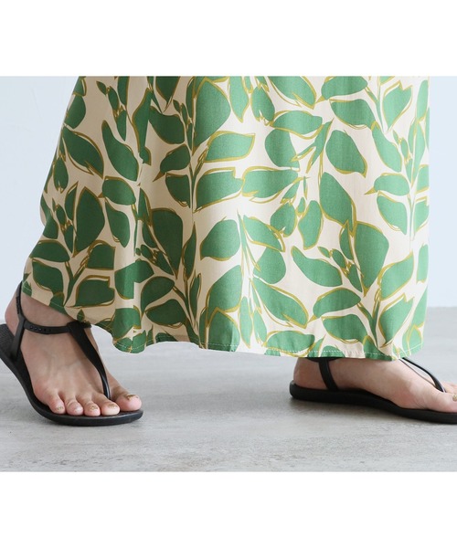 reca（レカ）の「柄マーメードスカート（スカート・レディース・グリーン/ブラック・M/L）」の3枚目の写真