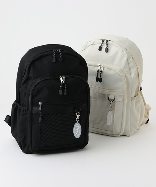 LOVETOXIC(ラブトキシック)の「【LTXC】メッシュポケットリュック(バックパック/リュック・キッズ・ブラック/アイボリー・FREE)」の3枚目の写真