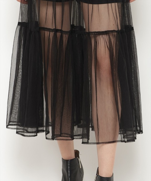 REDYAZEL（レディアゼル）の「シャツドッキングベアワンピース（ワンピース・レディース・ライトグレー/ブラック/ブルー/ブラック系その他5・SMALL/MEDIUM）」の17枚目の写真