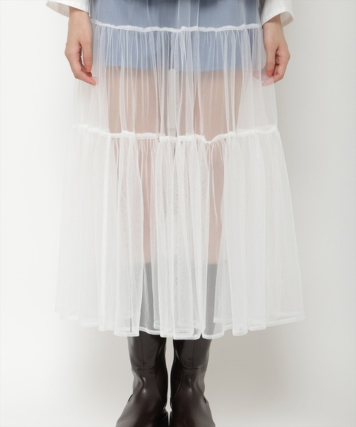 REDYAZEL（レディアゼル）の「シャツドッキングベアワンピース（ワンピース・レディース・ライトグレー/ブラック/ブルー/ブラック系その他5・SMALL/MEDIUM）」の5枚目の写真