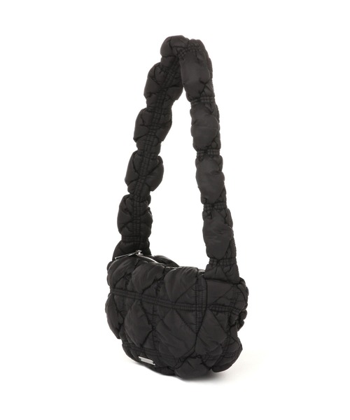 3.3 Field Trip （3.3フィールドトリップ）の「3.3 Field Trip／パフショルダーバッグ（ショルダーバッグ・レディース・ブラック/アイボリー/グレー・ONE SIZE）」の4枚目の写真