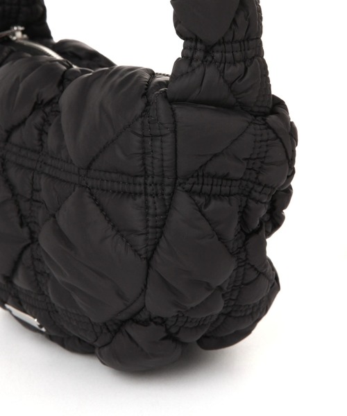 3.3 Field Trip （3.3フィールドトリップ）の「3.3 Field Trip／パフショルダーバッグ（ショルダーバッグ・レディース・ブラック/アイボリー/グレー・ONE SIZE）」の8枚目の写真