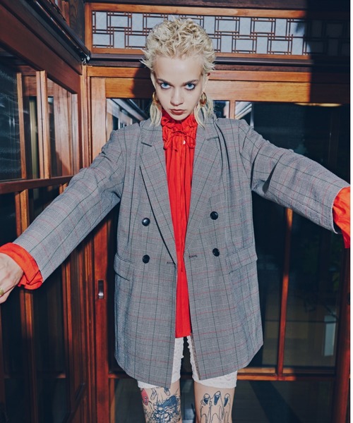 【セール】オーバーショルダージャケット（その他アウター）｜ROSE BUD（ローズバッド）