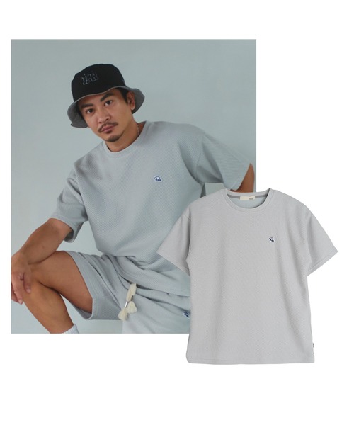 ワッフルビッグTシャツ（Tシャツ/カットソー）｜#Re:room（リルーム）