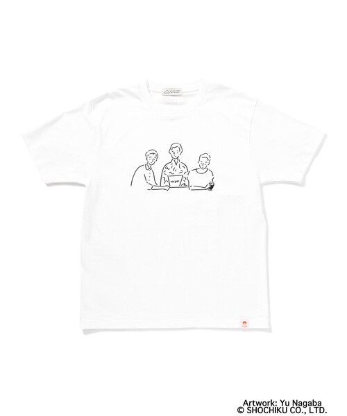 小津安二郎監督 / 映画 イラスト Tシャツ（Tシャツ/カットソー）｜BEAMS JAPAN（ビームス ジャパン）