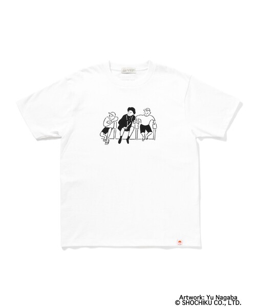 小津安二郎監督 / 映画 イラスト Tシャツ（Tシャツ/カットソー