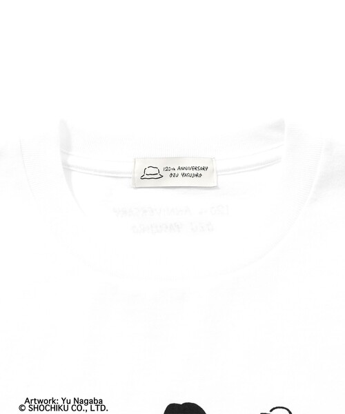 BEAMS JAPAN(ビームス ジャパン)の「小津安二郎監督 / 映画 イラスト Tシャツ(Tシャツ/カットソー・レディース・その他3/その他4/その他5・MEDIUM/LARGE/X-LARGE)」の4枚目の写真