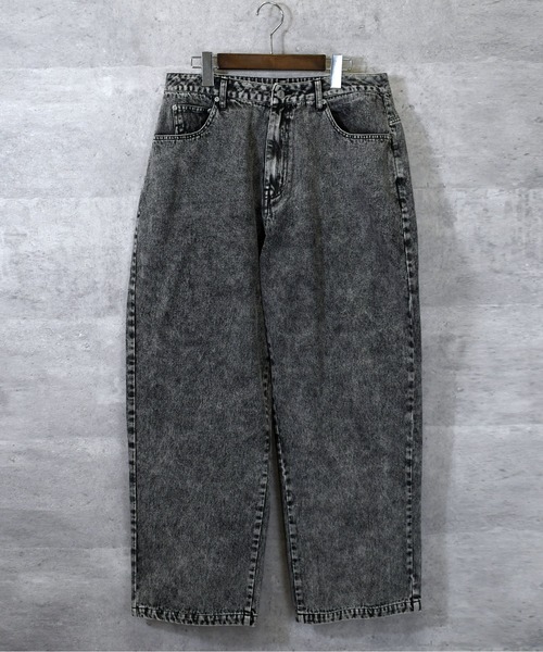 Anytime Songs(エニータイムソングス)の「vintage like loose fit denim pants/ヴィンテージ ライク ルーズフィット デニムパンツ(デニムパンツ・メンズ・ライトブルー/ブラック/ワンウォッシュ/グレー/ケミカルウォッシュ・M/L/XL)」の2枚目の写真