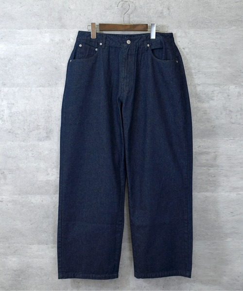 Anytime Songs(エニータイムソングス)の「vintage like loose fit denim pants/ヴィンテージ ライク ルーズフィット デニムパンツ(デニムパンツ・メンズ・ライトブルー/ブラック/ワンウォッシュ/グレー/ケミカルウォッシュ・M/L/XL)」の4枚目の写真