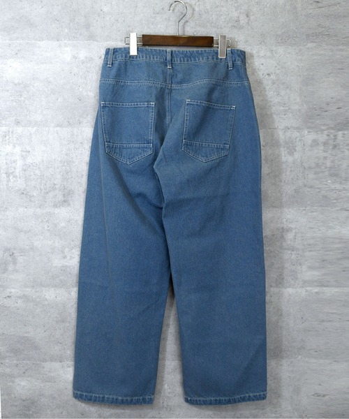 Anytime Songs(エニータイムソングス)の「vintage like loose fit denim pants/ヴィンテージ ライク ルーズフィット デニムパンツ(デニムパンツ・メンズ・ライトブルー/ブラック/ワンウォッシュ/グレー/ケミカルウォッシュ・M/L/XL)」の8枚目の写真