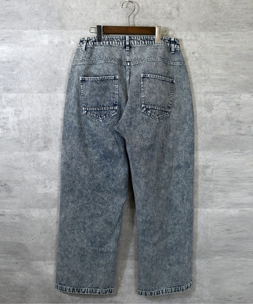 Anytime Songs(エニータイムソングス)の「vintage like loose fit denim pants/ヴィンテージ ライク ルーズフィット デニムパンツ(デニムパンツ・メンズ・ライトブルー/ブラック/ワンウォッシュ/グレー/ケミカルウォッシュ・M/L/XL)」の10枚目の写真