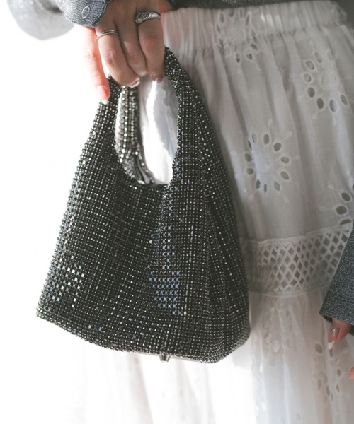 ECREL（エクレール）の「ビジューミニバッグ（ショルダーバッグ）」 - WEAR