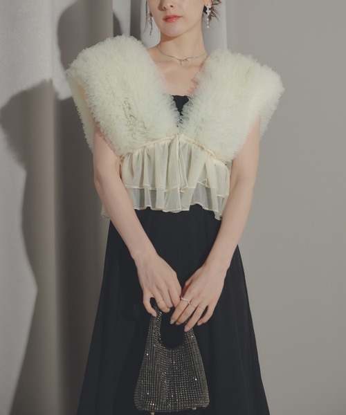 ECREL（エクレール）の「ビジューミニバッグ（ショルダーバッグ・レディース・シルバー/ブラック・FREE）」の18枚目の写真