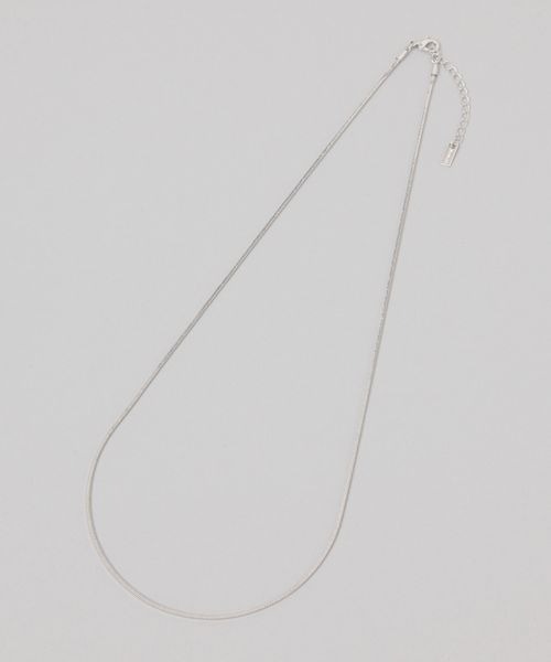 JEANASIS(ジーナシス)の「スタッズパール2レンネックレス/139301(ネックレス・レディース・シルバー/ホワイト系その他・FREE)」の4枚目の写真