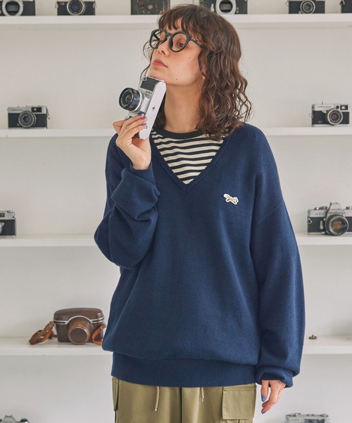 セール】PENNEYS/ペニーズ 別注 THE FOX ロゴワッペン刺繍 V