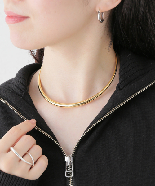 Gabriela Artigas(ガブリエラアルティガス)の「Gabriela Artigas/ガブリエラアルティガス TUSK CHOKER(チョーカー・レディース・ゴールド・FREE)」の2枚目の写真