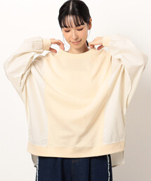 布帛切替 トレーナー