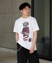 INTERPLAY（インタープレイ）の「【INTERPLAY x TAKERU】Crazy TV man Tee Shirt(UNISEX)（Tシャツ/カットソー）」