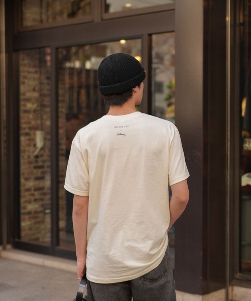 INTERPLAY（インタープレイ）の「【INTERPLAY x TAKERU】Crazy TV man Tee Shirt(UNISEX)（Tシャツ/カットソー・メンズ・クリーム/ブラック/ホワイト・MEDIUM/LARGE）」の20枚目の写真