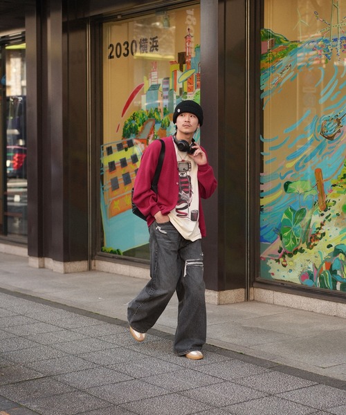 INTERPLAY（インタープレイ）の「【INTERPLAY x TAKERU】Crazy TV man Tee Shirt(UNISEX)（Tシャツ/カットソー・メンズ・クリーム/ブラック/ホワイト・MEDIUM/LARGE）」の14枚目の写真