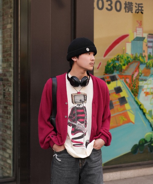 INTERPLAY（インタープレイ）の「【INTERPLAY x TAKERU】Crazy TV man Tee Shirt(UNISEX)（Tシャツ/カットソー・メンズ・クリーム/ブラック/ホワイト・MEDIUM/LARGE）」の13枚目の写真