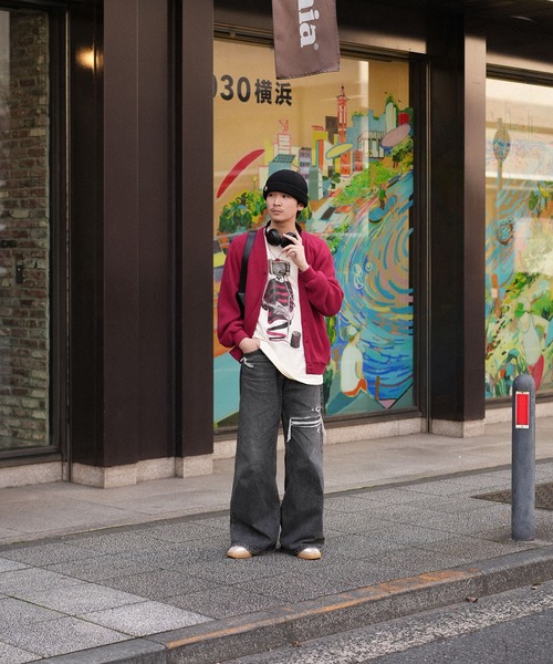 INTERPLAY（インタープレイ）の「【INTERPLAY x TAKERU】Crazy TV man Tee Shirt(UNISEX)（Tシャツ/カットソー・メンズ・クリーム/ブラック/ホワイト・MEDIUM/LARGE）」の11枚目の写真