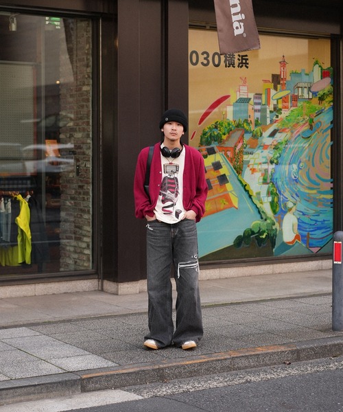 INTERPLAY（インタープレイ）の「【INTERPLAY x TAKERU】Crazy TV man Tee Shirt(UNISEX)（Tシャツ/カットソー・メンズ・クリーム/ブラック/ホワイト・MEDIUM/LARGE）」の8枚目の写真