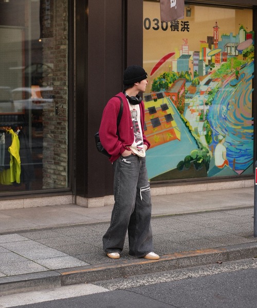 INTERPLAY（インタープレイ）の「【INTERPLAY x TAKERU】Crazy TV man Tee Shirt(UNISEX)（Tシャツ/カットソー・メンズ・クリーム/ブラック/ホワイト・MEDIUM/LARGE）」の7枚目の写真