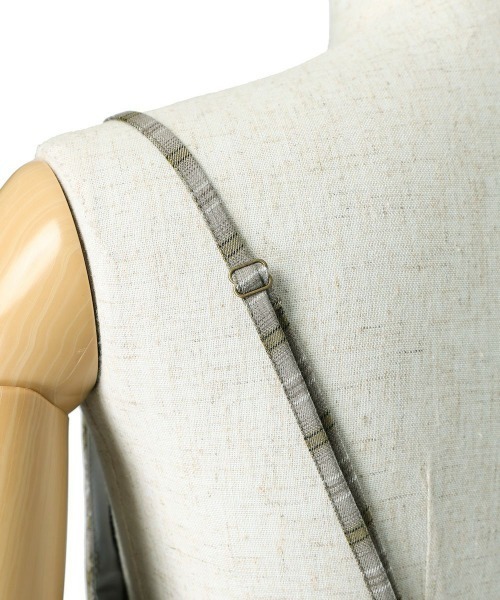 an another angelus(アンアナザーアンジェラス)の「ギャザーデザインチェック柄キャミワンピース/ananotherangelus(ワンピース・レディース・グレー/ブルー・FREE)」の16枚目の写真