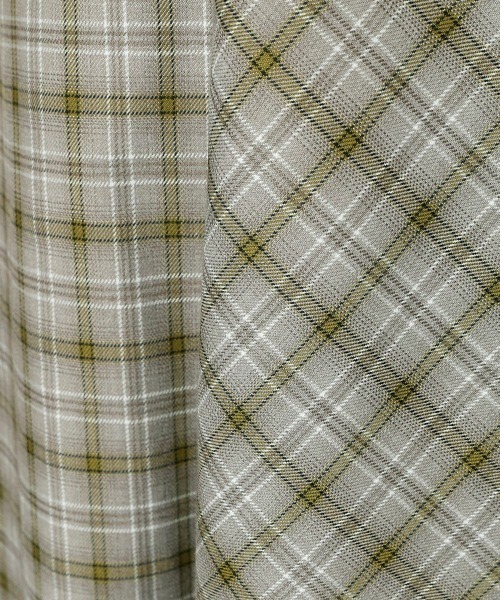 an another angelus(アンアナザーアンジェラス)の「ギャザーデザインチェック柄キャミワンピース/ananotherangelus(ワンピース・レディース・グレー/ブルー・FREE)」の19枚目の写真