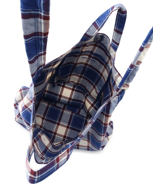 ギャザープリントショルダーバッグ（トートバッグ）｜ADAM ET ROPE'（アダムエロペ）