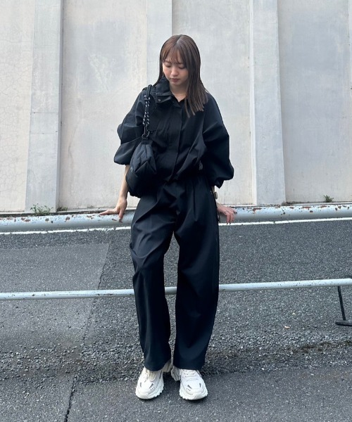 emmi（エミ）の「【emmi×KEEN】NYLON BLOUSON（ナイロンジャケット・レディース・ブラック・FREE）」の11枚目の写真