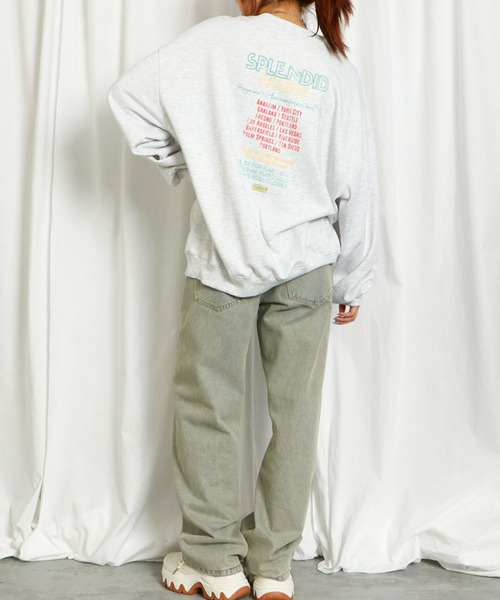 マディソンブルー　裏毛　ビッグスウェット　プルオーバー　ホワイト　XS マディソンブルー 裏毛 ビッグスウェット プルオーバー ホワイト