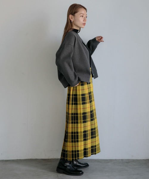 URBAN RESEARCH Sonny Label（アーバンリサーチサニーレーベル）の「ストレッチメルトンカーディガン（カーディガン/ボレロ・レディース・ホワイト系その他/チャコールグレー/ブラウン/イエロー系その他・FREE）」の18枚目の写真