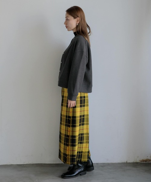 URBAN RESEARCH Sonny Label（アーバンリサーチサニーレーベル）の「ストレッチメルトンカーディガン（カーディガン/ボレロ・レディース・ホワイト系その他/チャコールグレー/ブラウン/イエロー系その他・FREE）」の19枚目の写真