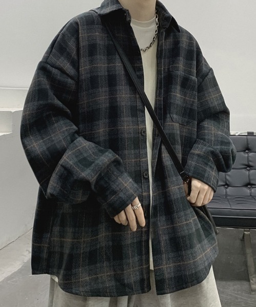 REBALANCE(リバランス)の「メンズチェックシャツ(シャツ/ブラウス・メンズ・B/A・LARGE/MEDIUM/X-LARGE)」の2枚目の写真