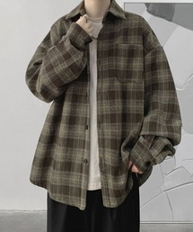 メンズチェックシャツ