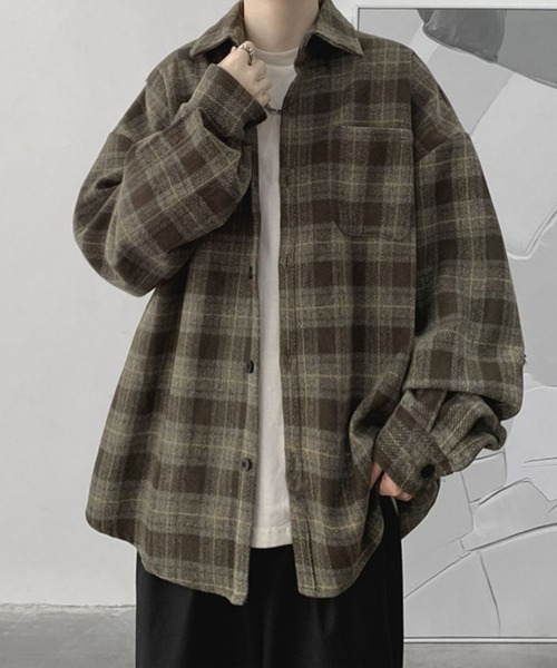 REBALANCE(リバランス)の「メンズチェックシャツ(シャツ/ブラウス・メンズ・B/A・LARGE/MEDIUM/X-LARGE)」の1枚目の写真