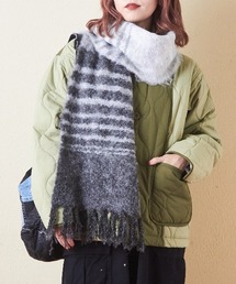 CUBE SUGAR | ブラッシングニットマフラー(マフラー)