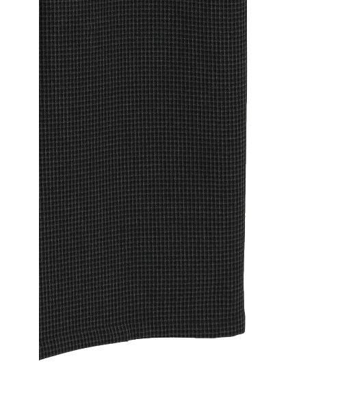 CLANE(クラネ)の「CLANE/クラネ/POWER SHOULDER CHECK SHIRT ONEPIECE/17112-5352(ワンピース・レディース・ベージュ/グレー・1)」の7枚目の写真