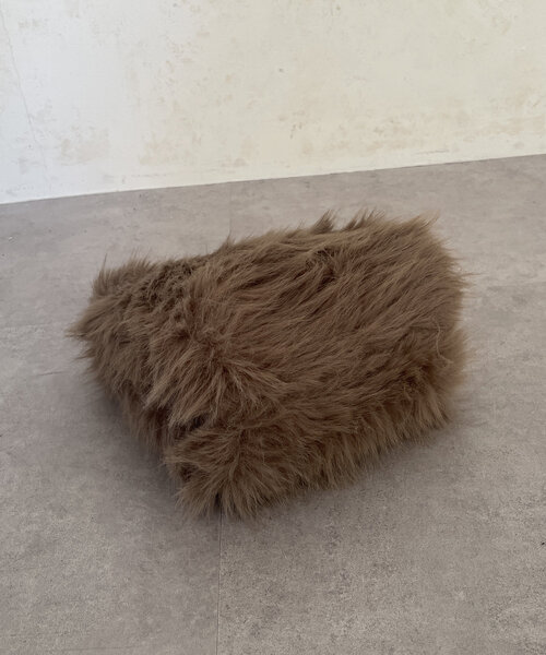 Thevon(ゼボン)の「ファー2WAYチェーンバッグ(ショルダーバッグ・レディース・モカ/ライトベージュ/グレイッシュベージュ・FREE)」の9枚目の写真