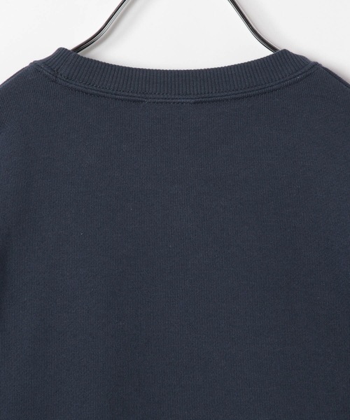 Champion(チャンピオン)の「【Champion(チャンピオン)】ロゴプリントスウェット(KIDS)(スウェット・キッズ・グレー/ネイビー/アイボリー・120cm/140cm/130cm/110cm/150cm)」の12枚目の写真