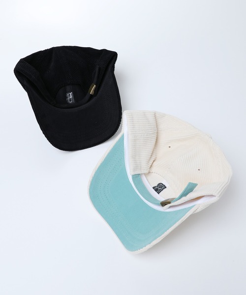 14+（イチヨンプラス）の「BワッペンコーデュロイCAP（キャップ・レディース・ブラック/ブルー/ベージュ/パープル/ブラウン/グリーン/ピンク/アイボリー・MEDIUM）」の9枚目の写真