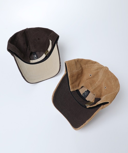 14+（イチヨンプラス）の「BワッペンコーデュロイCAP（キャップ・レディース・ブラック/ブルー/ベージュ/パープル/ブラウン/グリーン/ピンク/アイボリー・MEDIUM）」の10枚目の写真