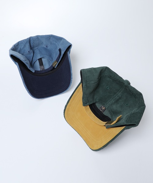 14+（イチヨンプラス）の「BワッペンコーデュロイCAP（キャップ・レディース・ブラック/ブルー/ベージュ/パープル/ブラウン/グリーン/ピンク/アイボリー・MEDIUM）」の11枚目の写真
