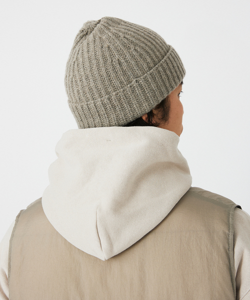 JOURNAL STANDARD relume（ジャーナルスタンダード　レリューム）の「HAMILTON WOOL ニットキャップ（ニットキャップ/ビーニー・メンズ・ブラック/グレー/ネイビー・FREE）」の6枚目の写真