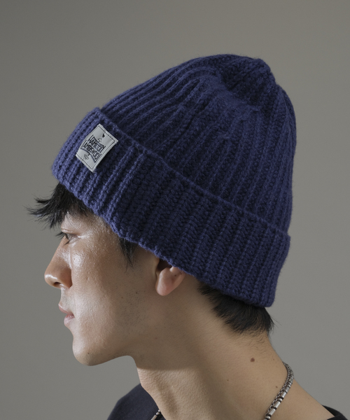 JOURNAL STANDARD relume（ジャーナルスタンダード　レリューム）の「HAMILTON WOOL ニットキャップ（ニットキャップ/ビーニー・メンズ・ブラック/グレー/ネイビー・FREE）」の7枚目の写真
