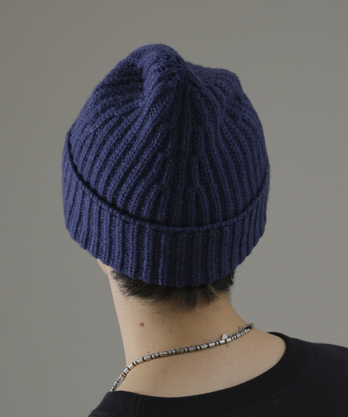 JOURNAL STANDARD relume（ジャーナルスタンダード　レリューム）の「HAMILTON WOOL ニットキャップ（ニットキャップ/ビーニー・メンズ・ブラック/グレー/ネイビー・FREE）」の13枚目の写真